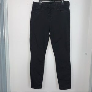 Mother Black Skinny Lace Up Jeans Size 29
